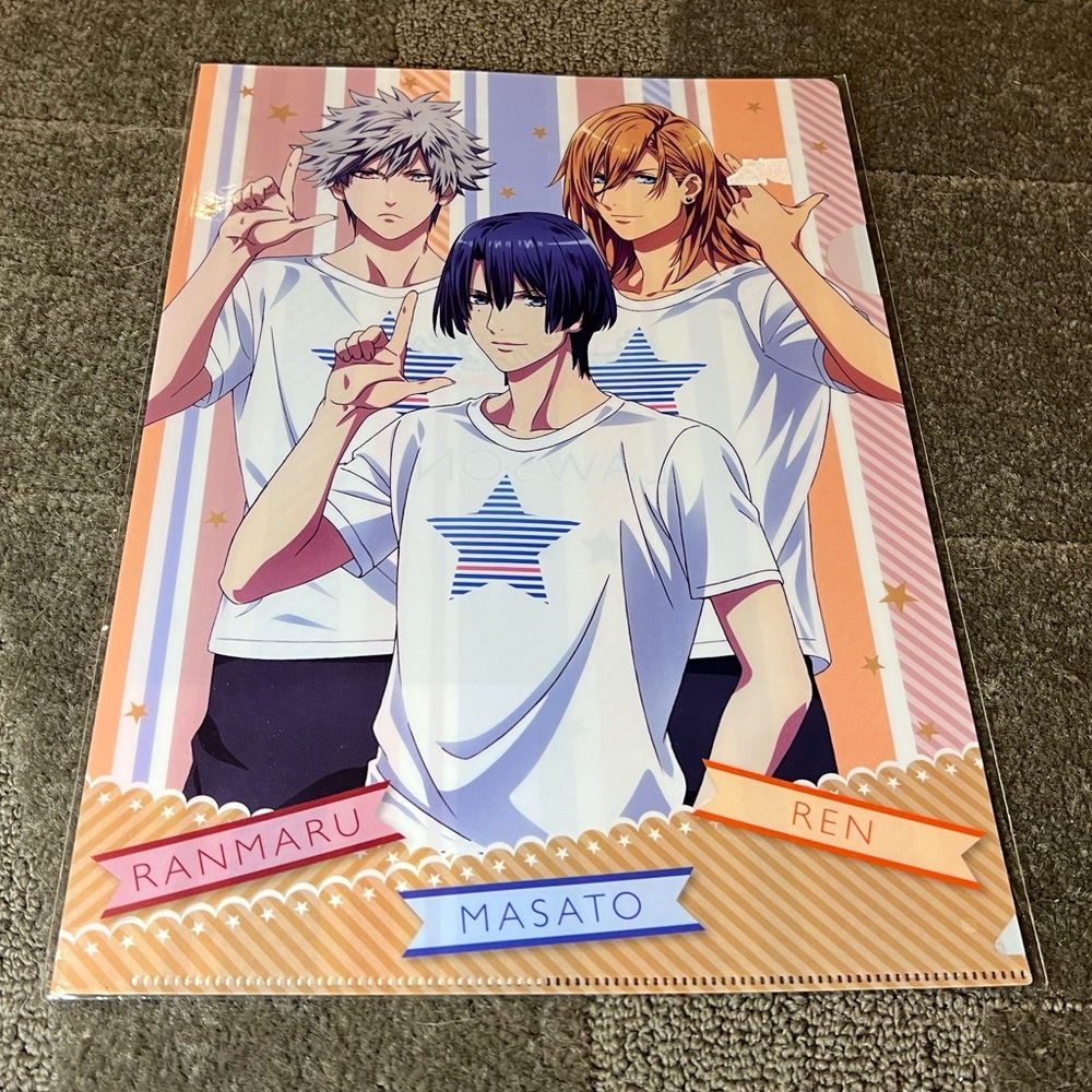 Uta no Prince Sama Clear File Folder Plastic Anime Japan Exclusive Official Boys